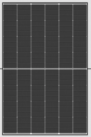 Trina Vertex S+ N-Type Dual Glass 435W - Triple-Cut 1500V (Cornice Nera)
